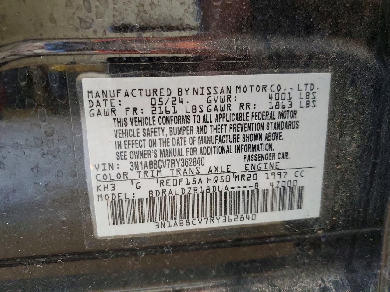Nissan Sentra Sv