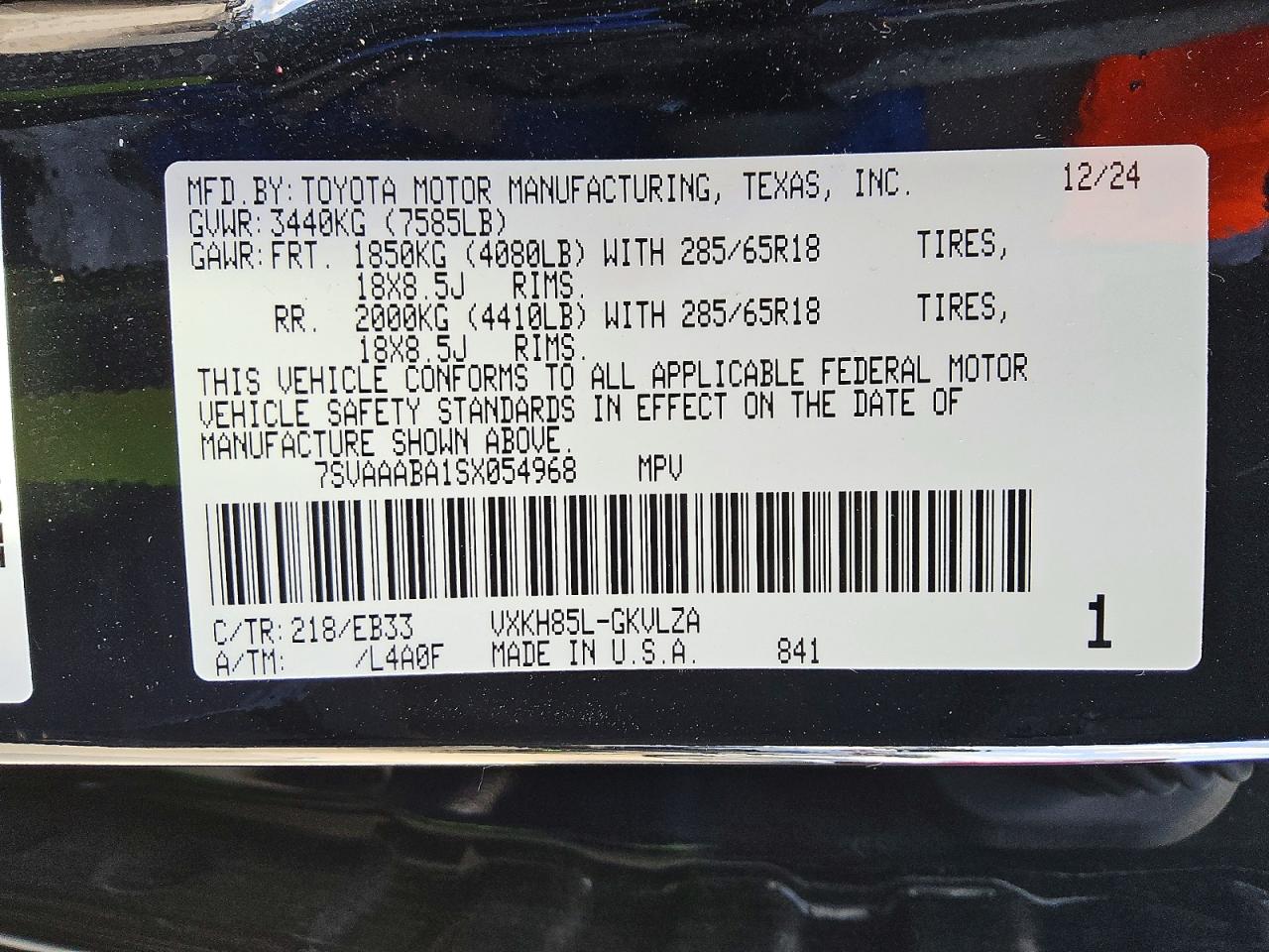 Toyota Sequoia Trd Pro