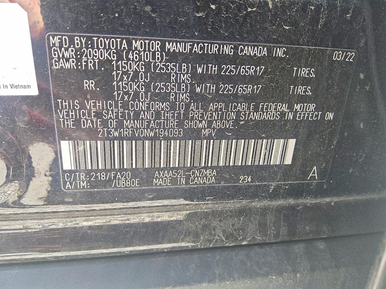 Toyota RAV4 Xle