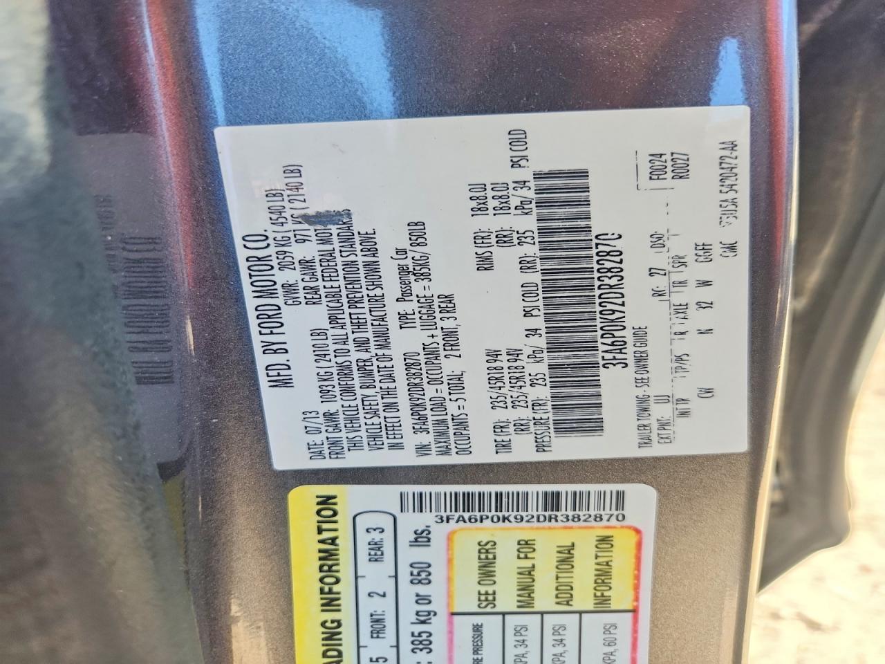 Ford Fusion Titanium