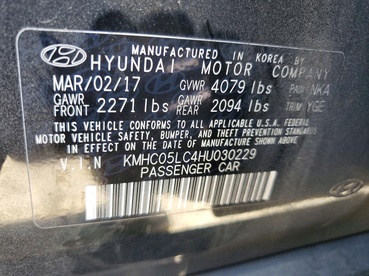 Hyundai Ioniq Limited
