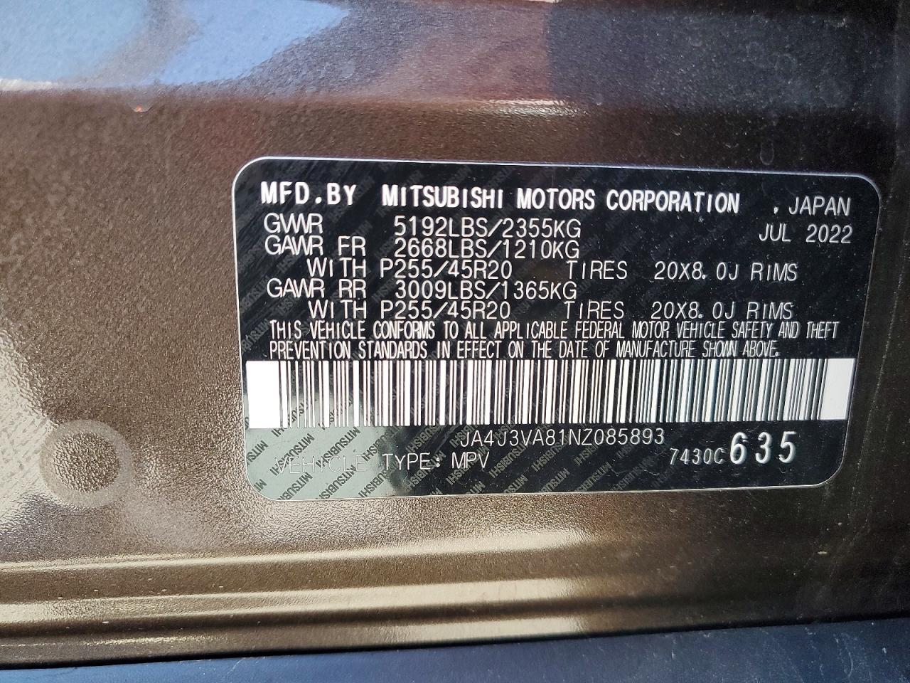 Mitsubishi Outlander Sel