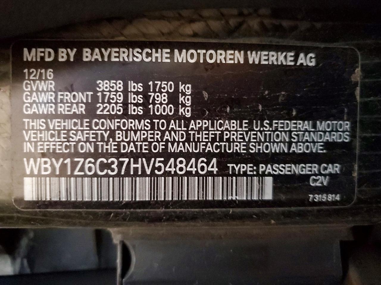 BMW i-Series Bev