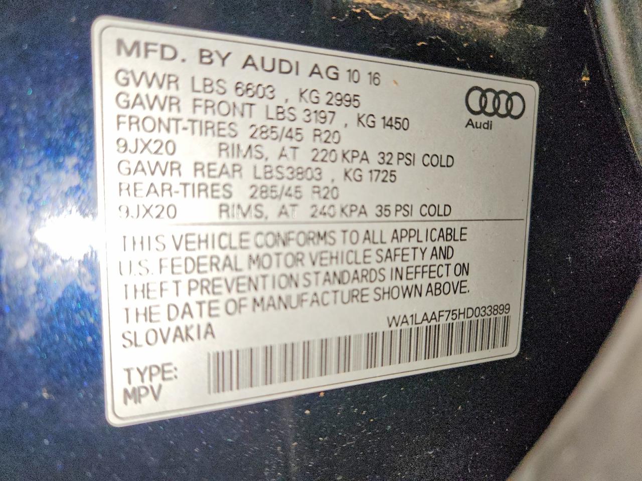 Audi Q7 Premium Plus