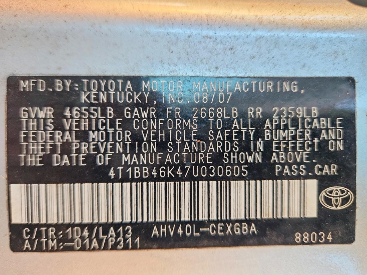 Toyota Camry Base