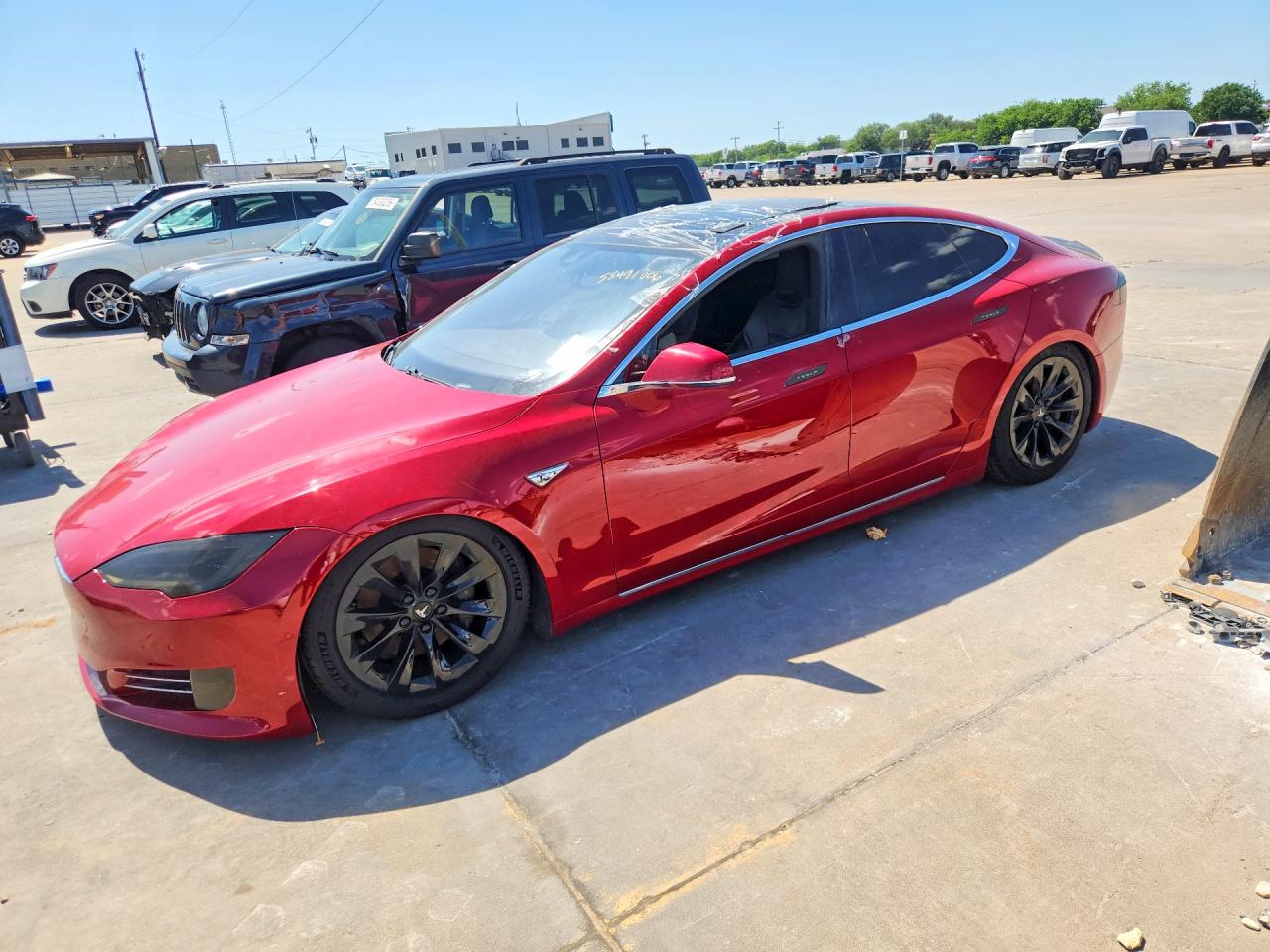 Salvage Tesla Model S Image