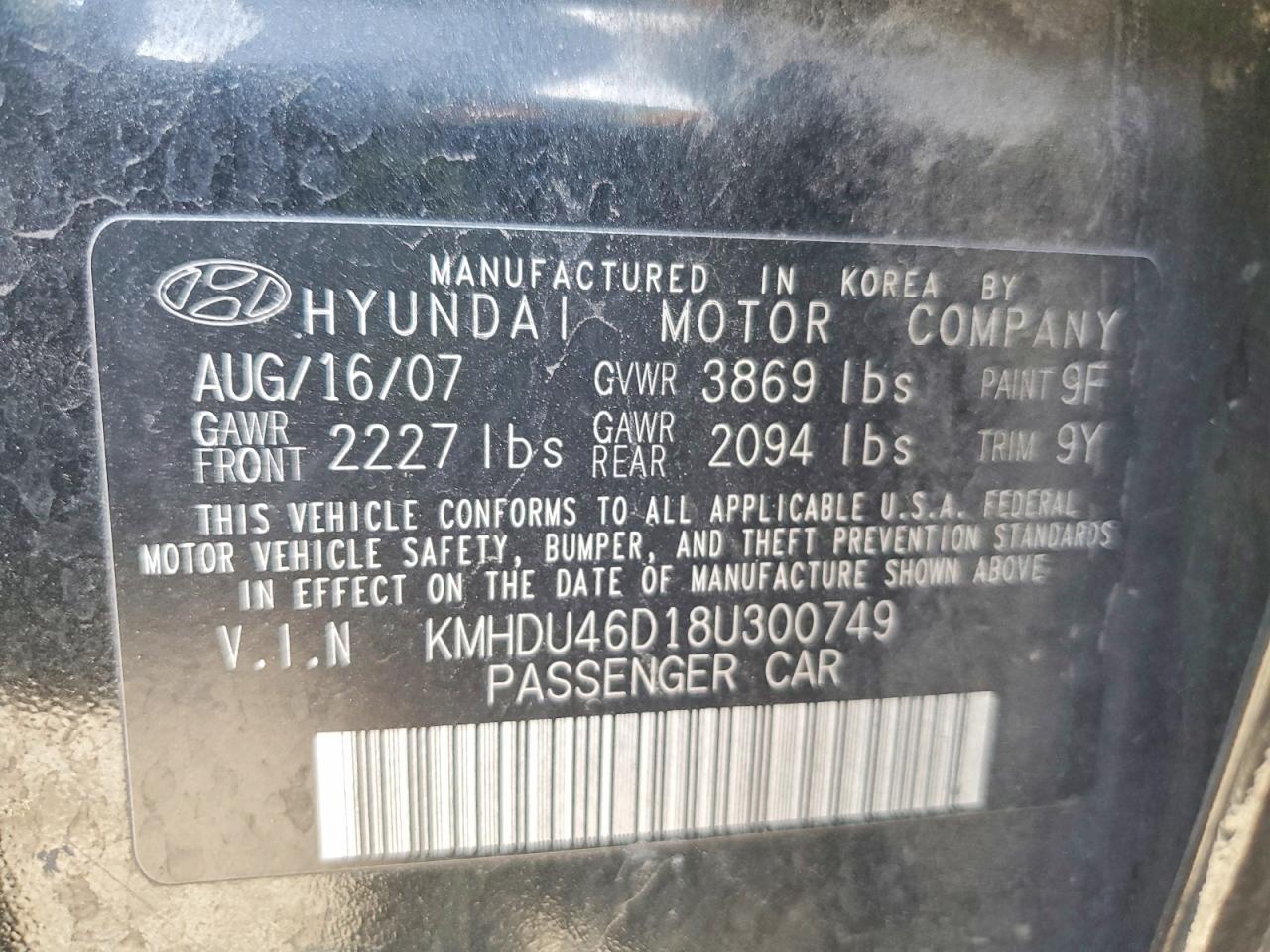 Hyundai ELANTRA Gls