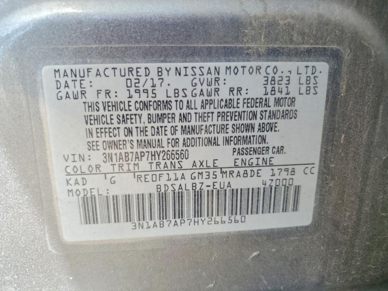 Nissan Sentra S