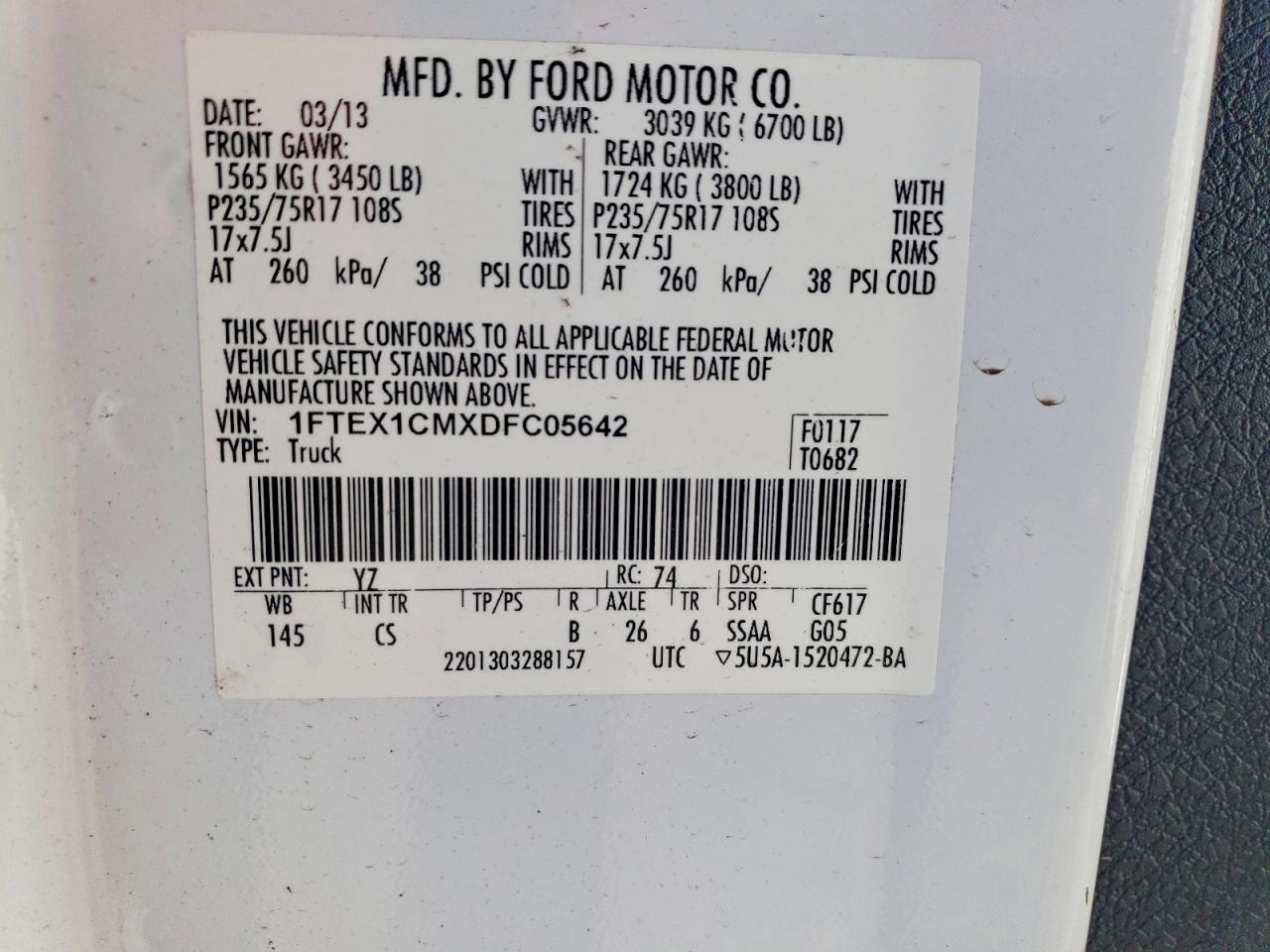 Ford F-150 Super Cab