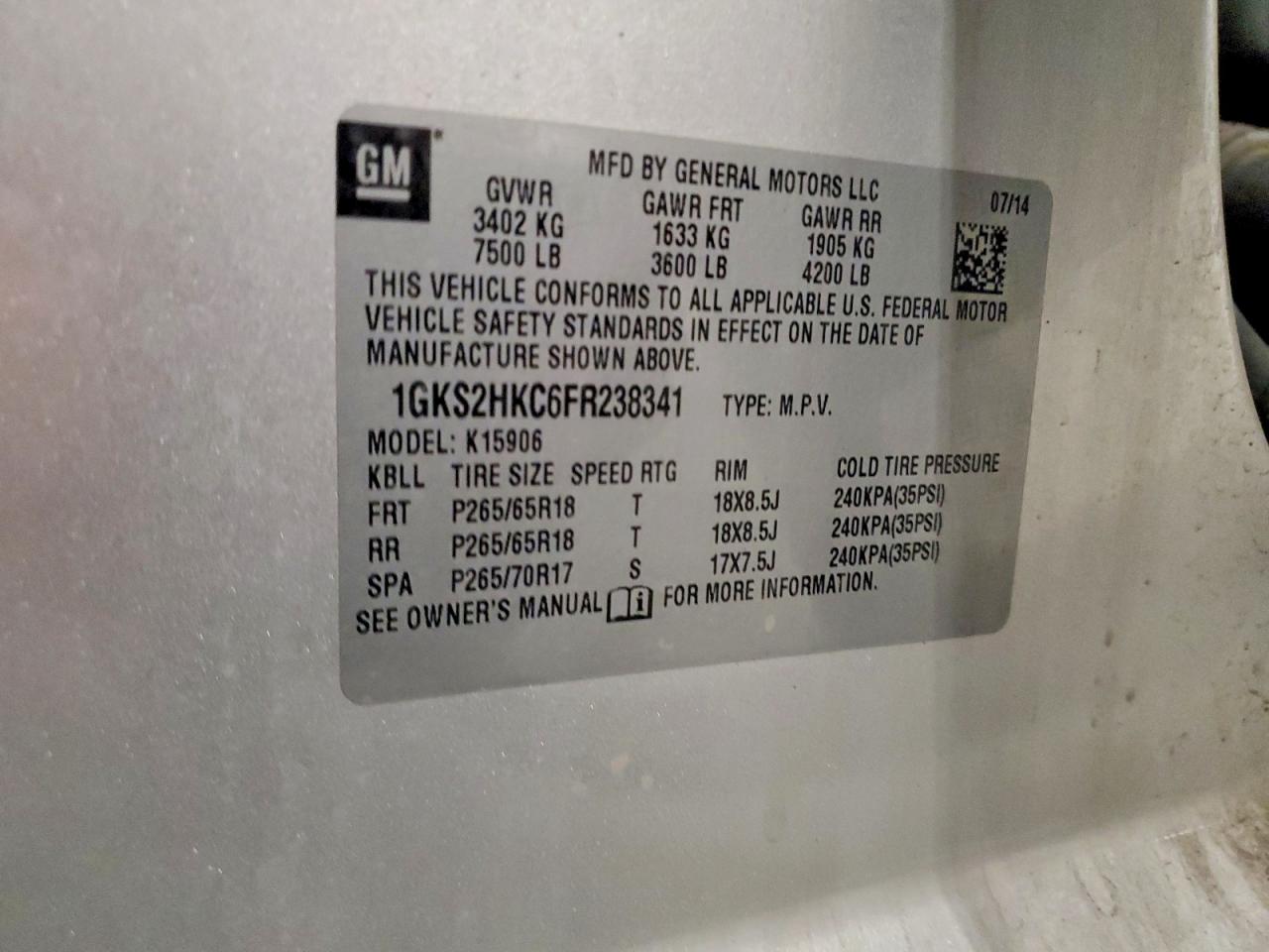 GMC Yukon K1500 Slt
