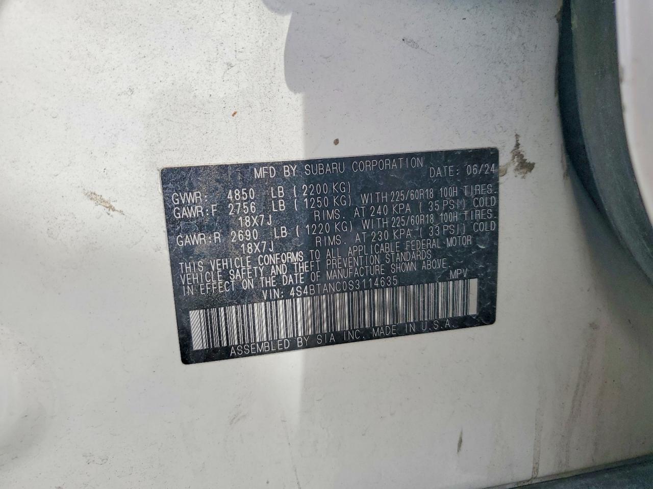 Subaru Outback Limited