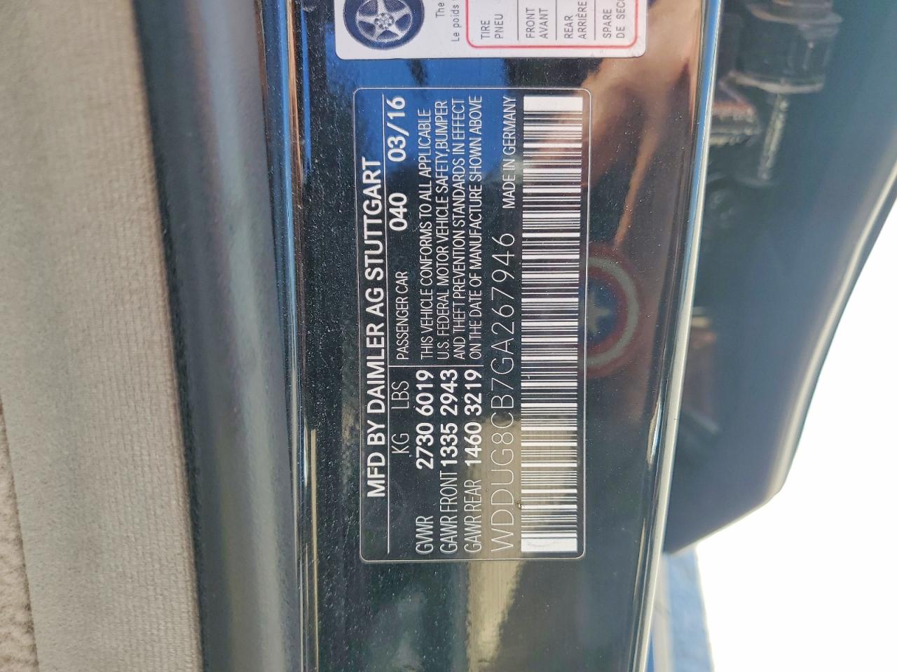 Mercedes-Benz S-Class 550