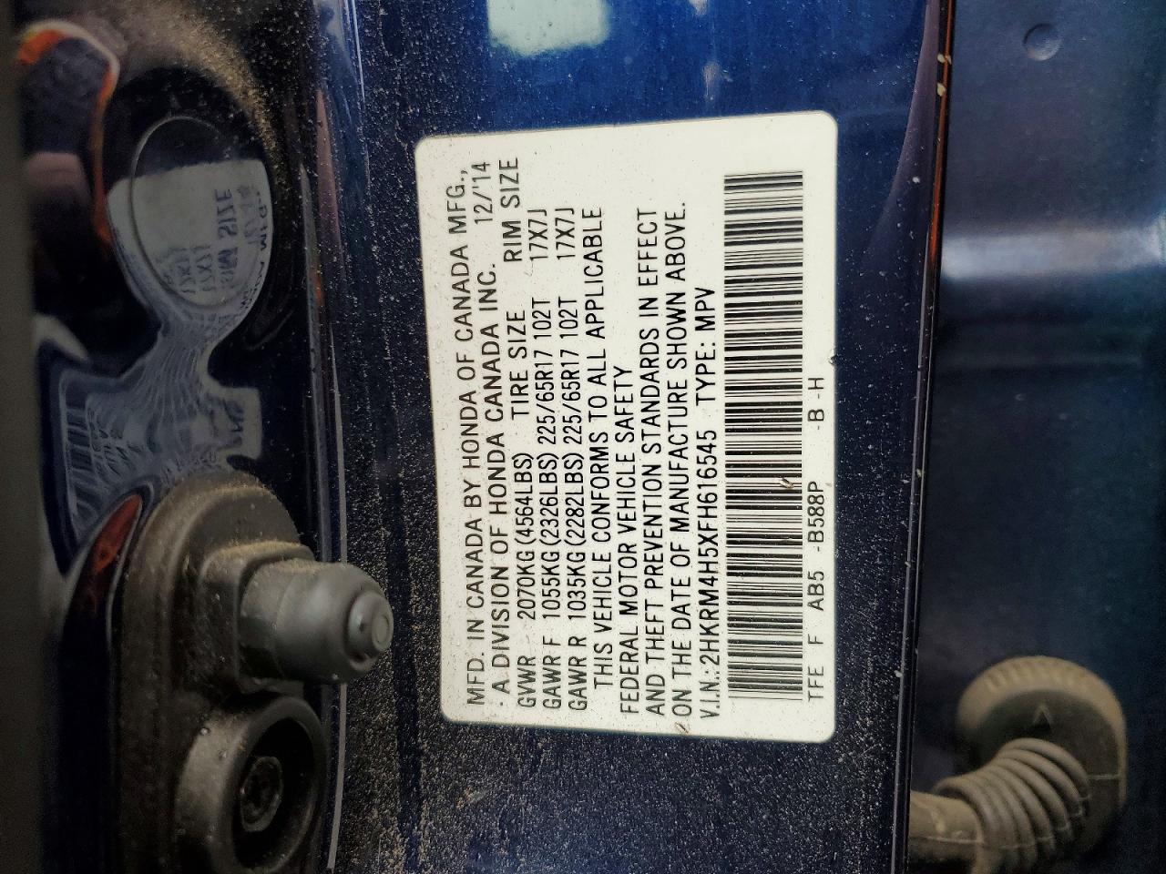 Honda Crv Ex