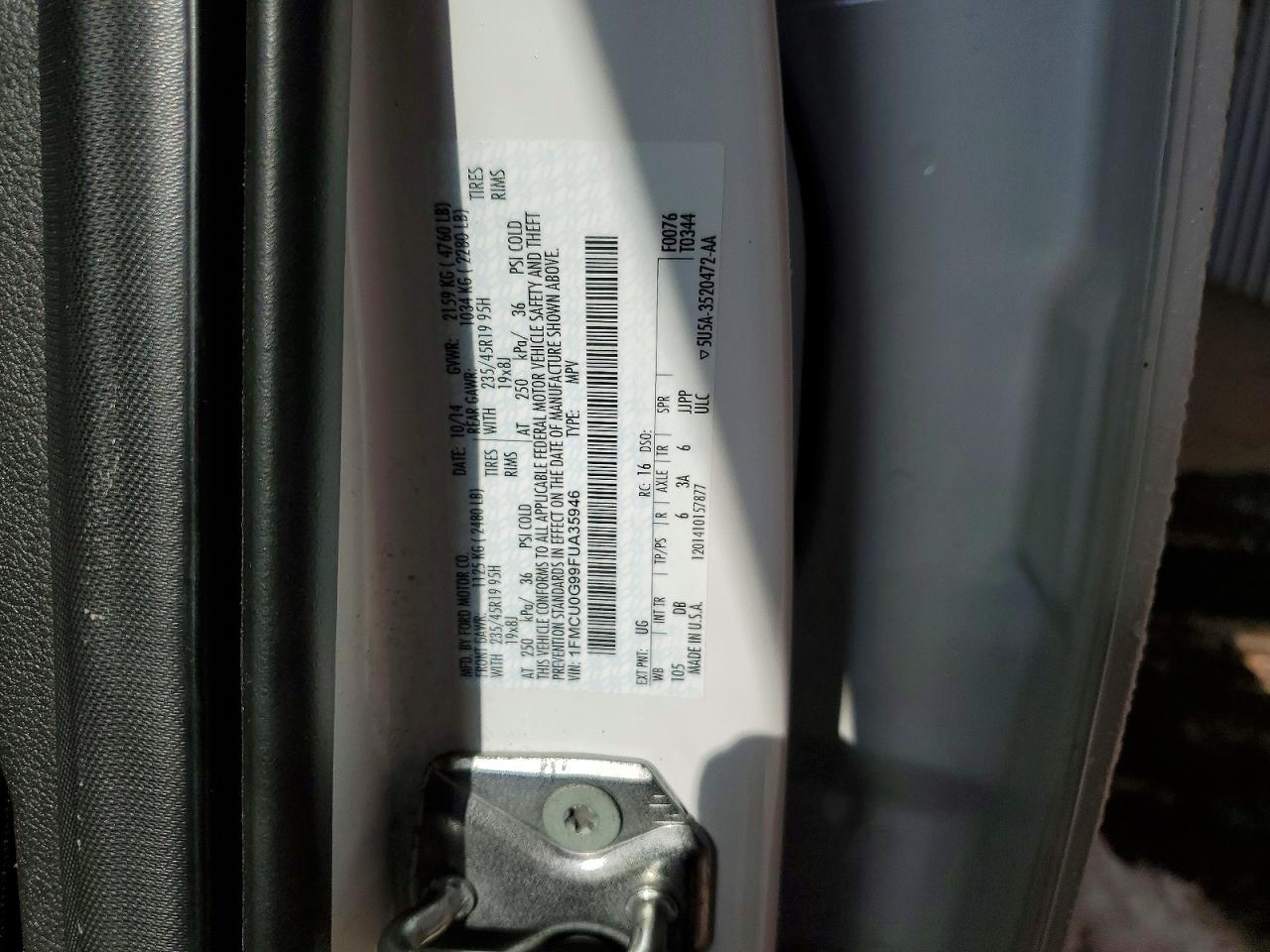 Ford Escape Se
