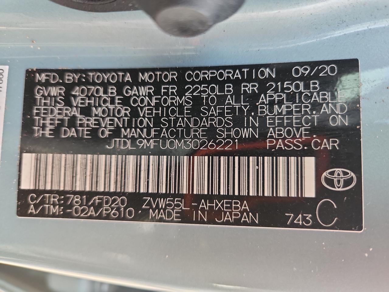 Toyota Prius Le