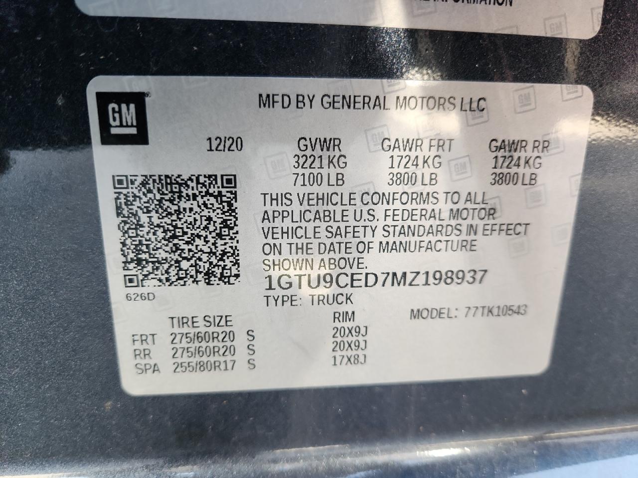 GMC Sierra K1500 Elevation