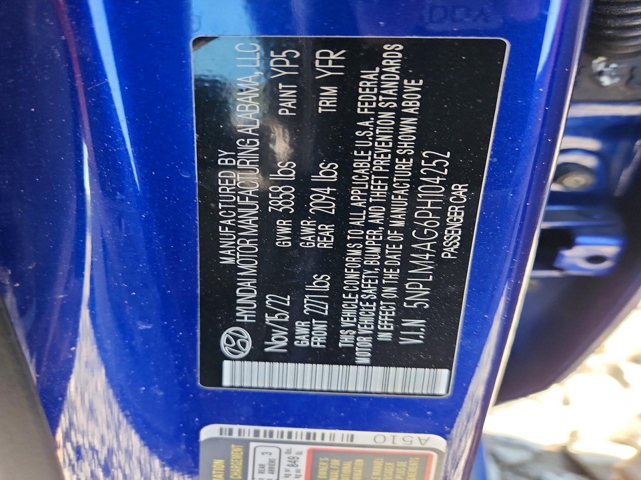 Hyundai ELANTRA Sel