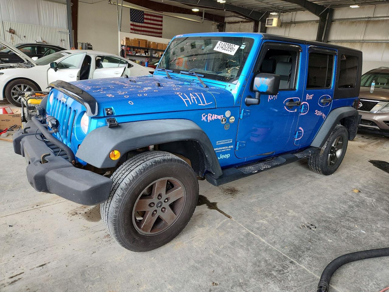 Salvage Jeep Wrangler Image