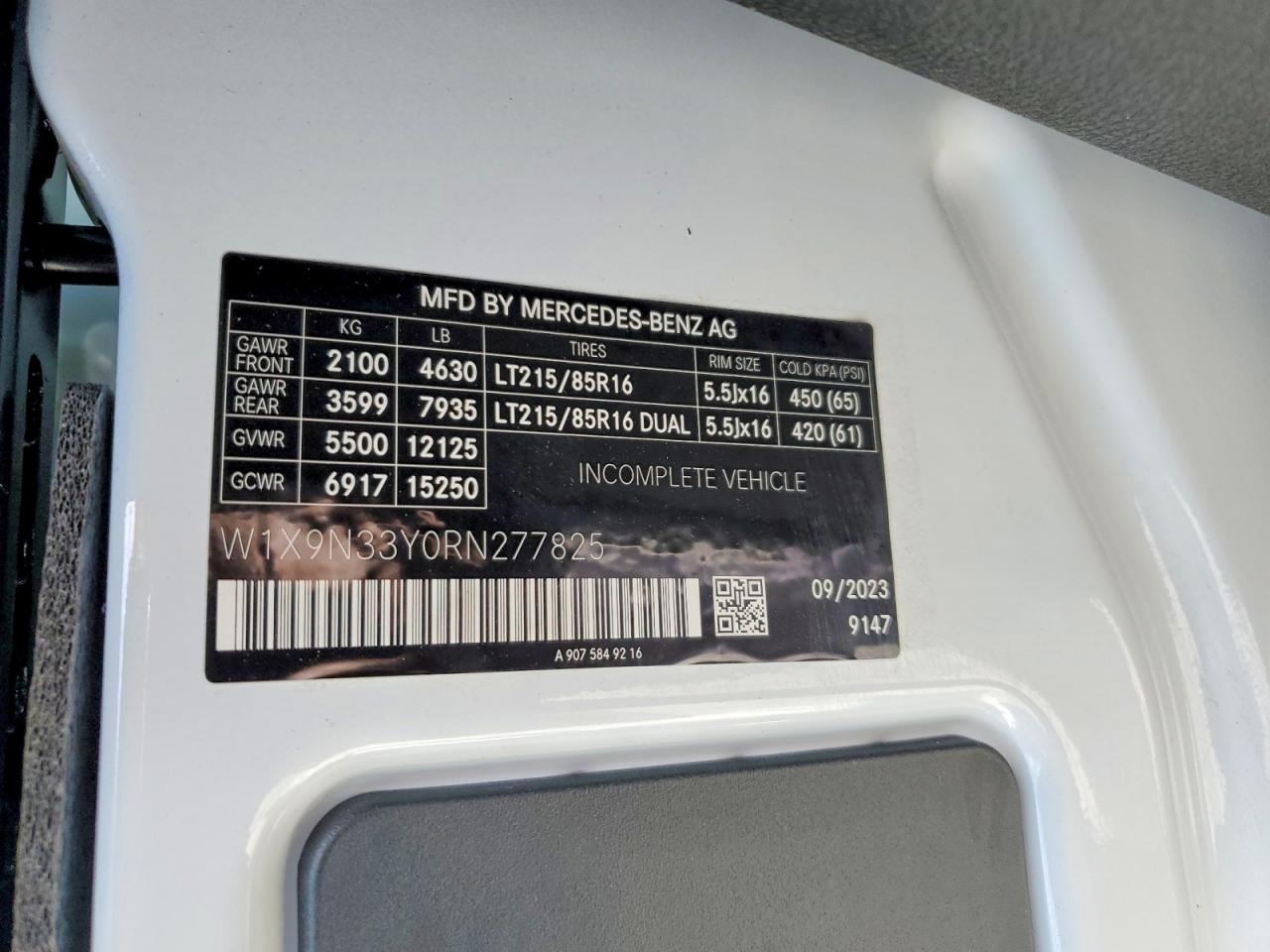 Mercedes-Benz Sprinter 4500