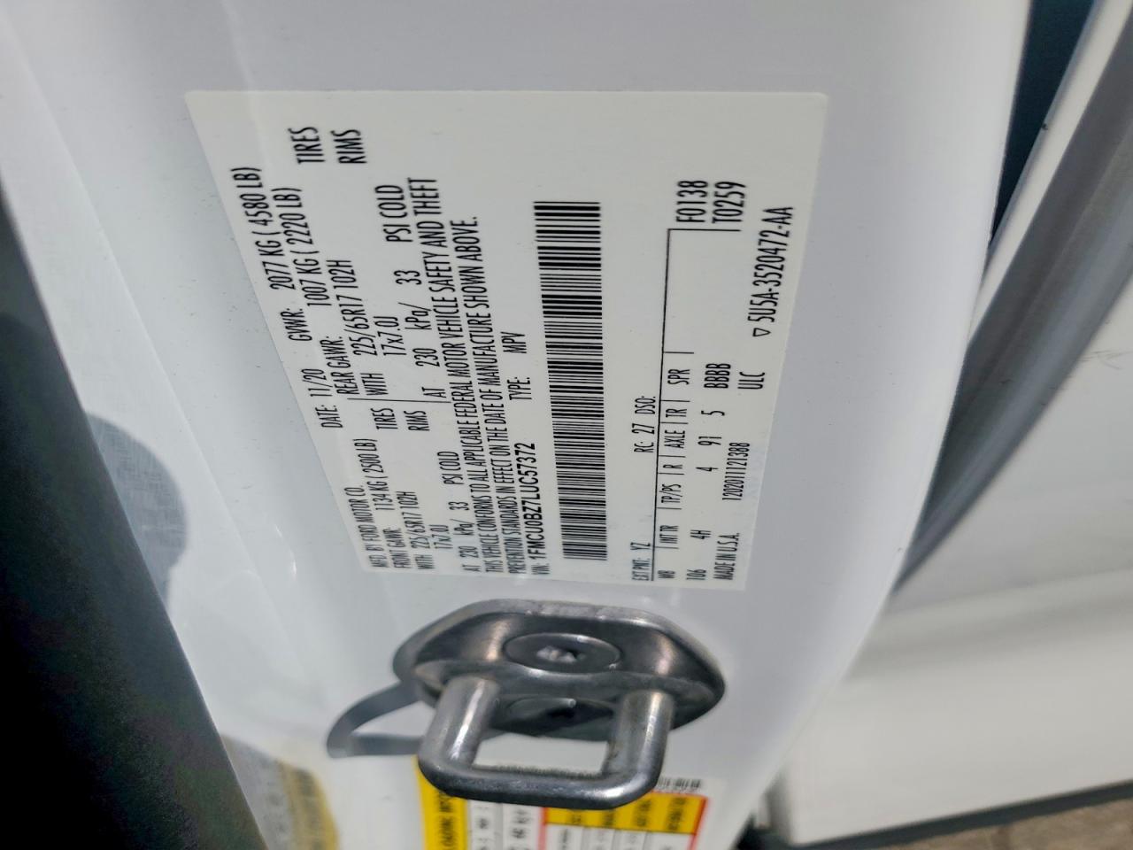 Ford Escape Se Sport