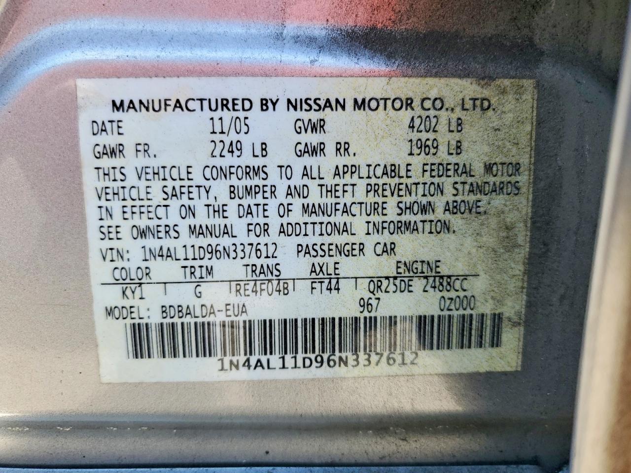 Nissan Altima 2.5