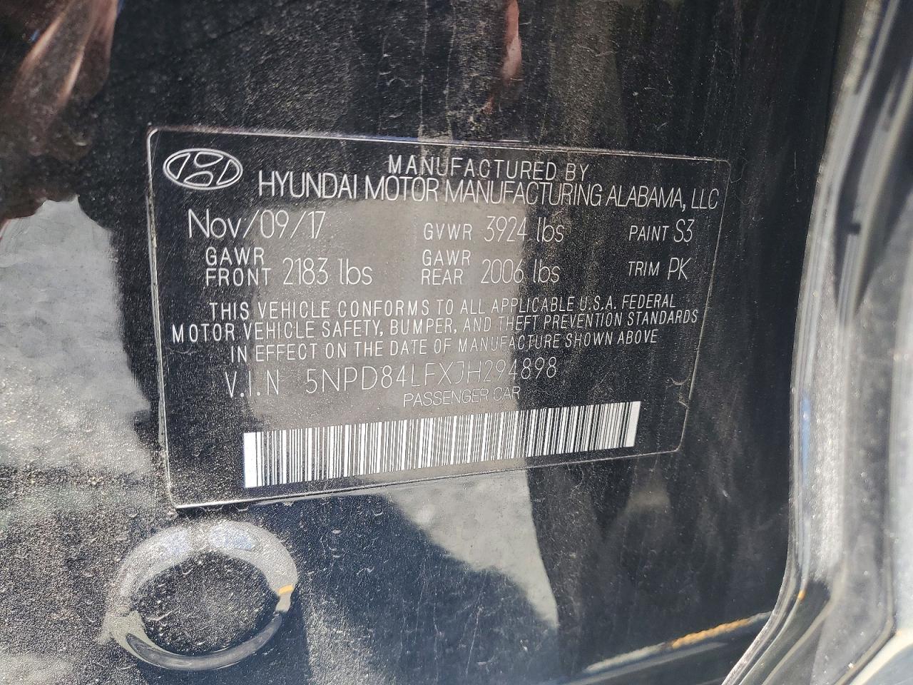 Hyundai ELANTRA Sel