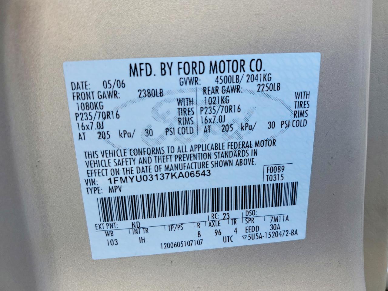 Ford Escape Xlt