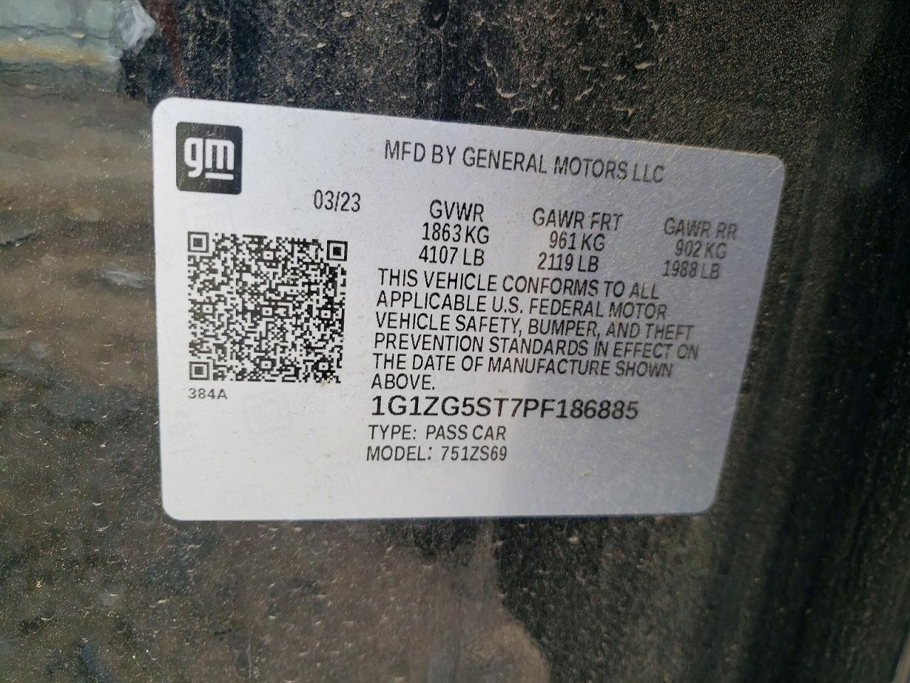 Chevrolet Malibu Rs