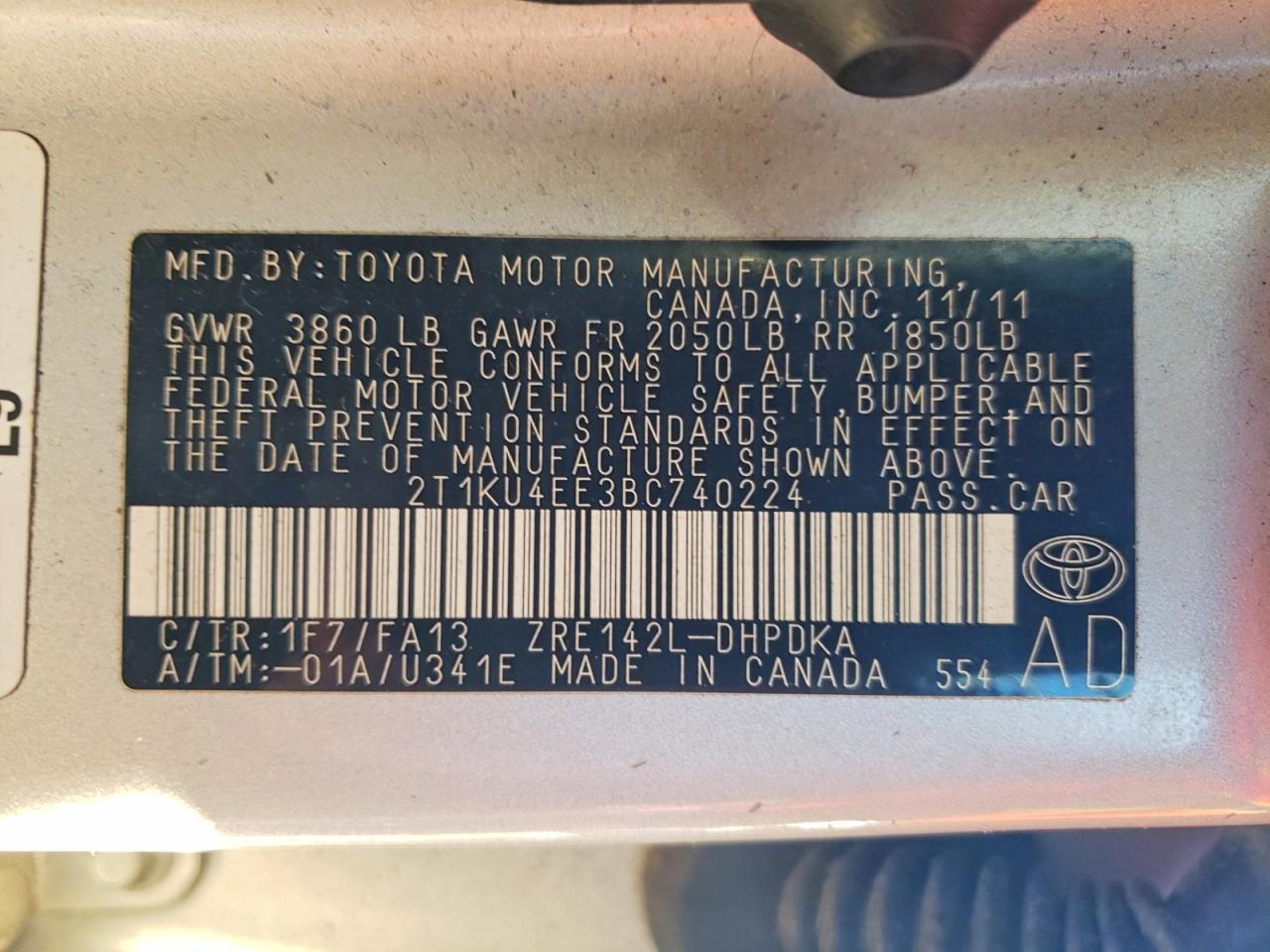 Toyota Matrix Base