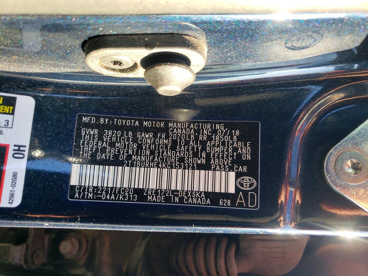 Toyota Corolla Se