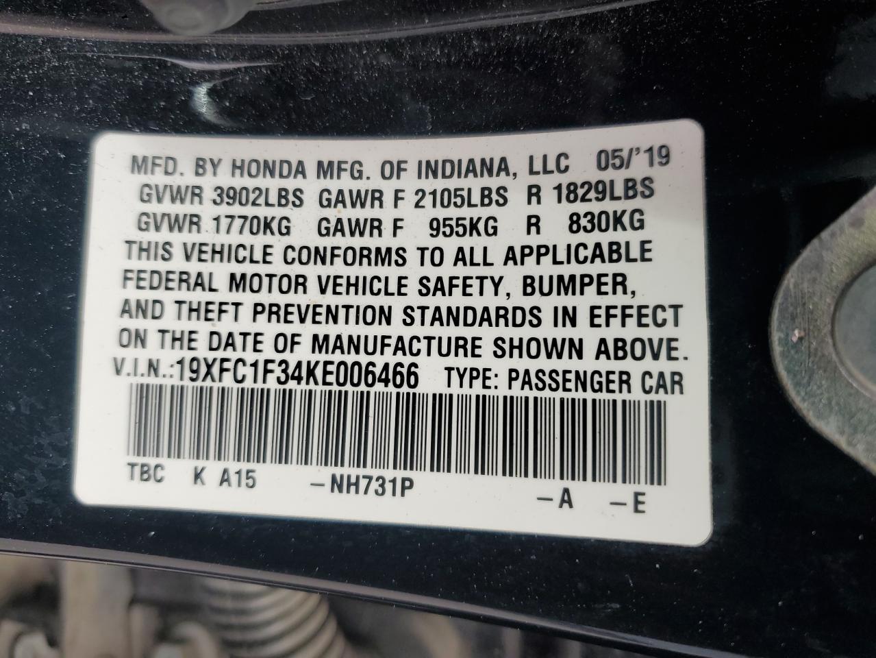 Honda Civic Ex
