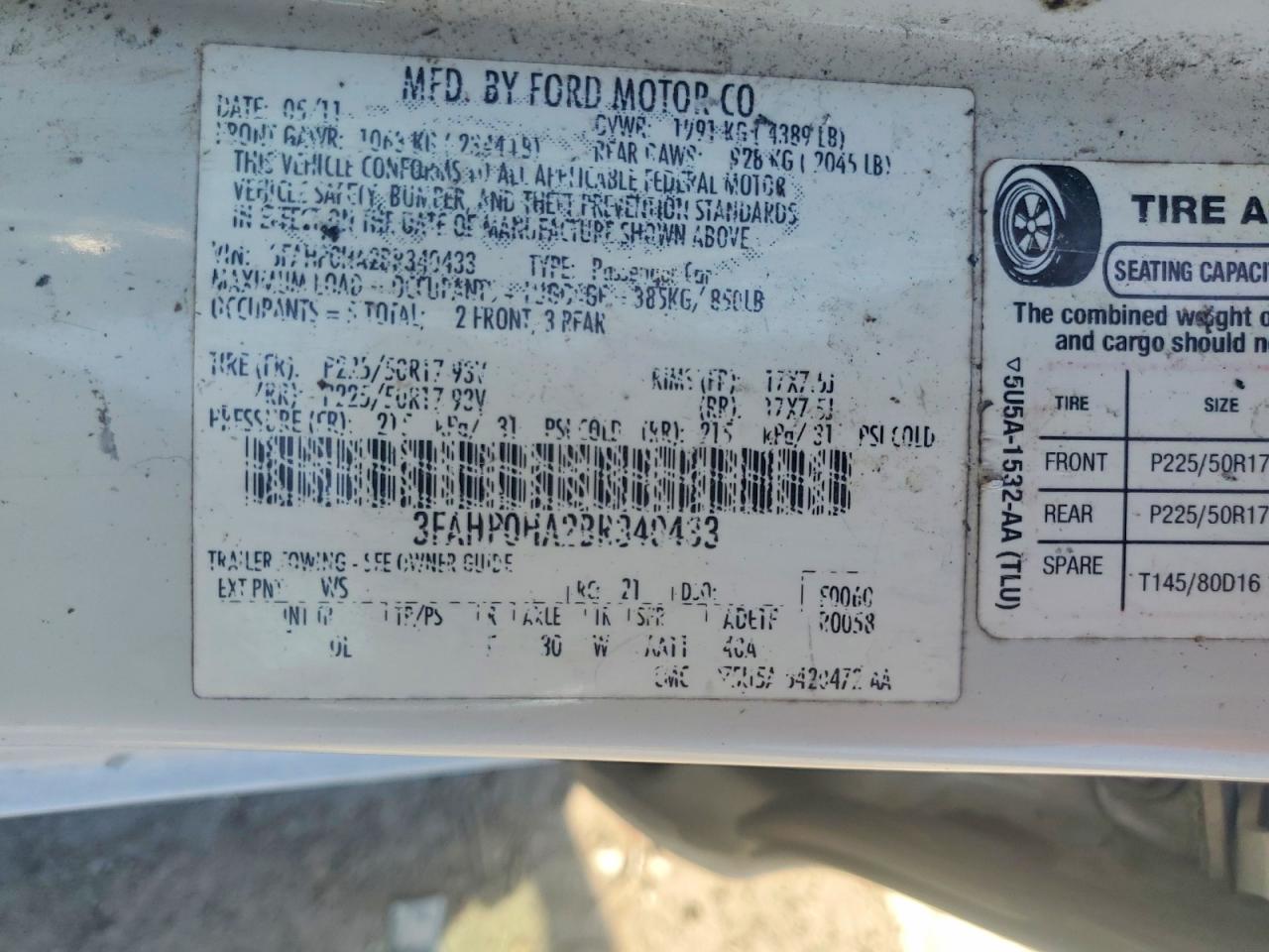 Ford Fusion Se
