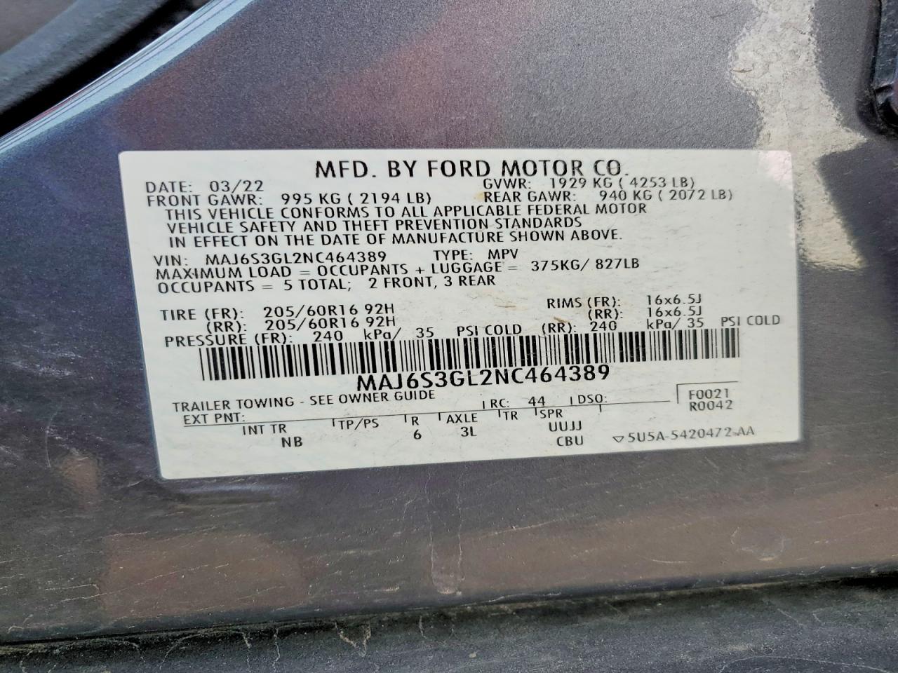 Ford EcoSport Se