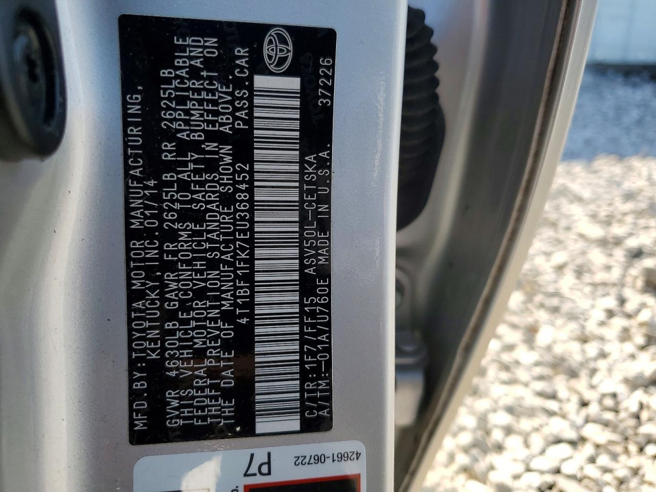 Toyota Camry Se