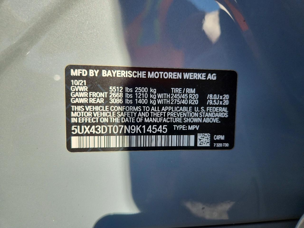 BMW X Series M40i
