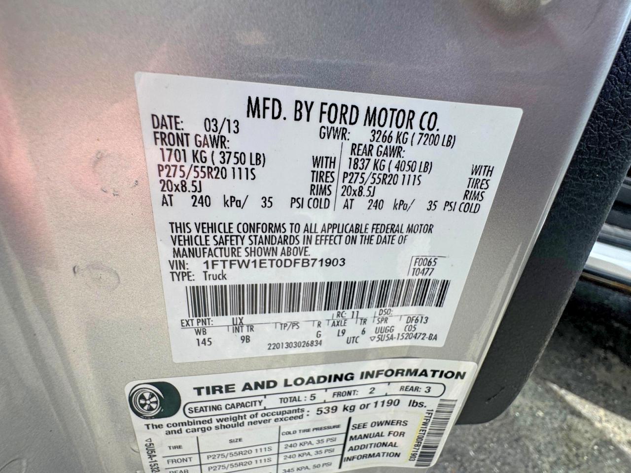 Ford F-150 Supercrew