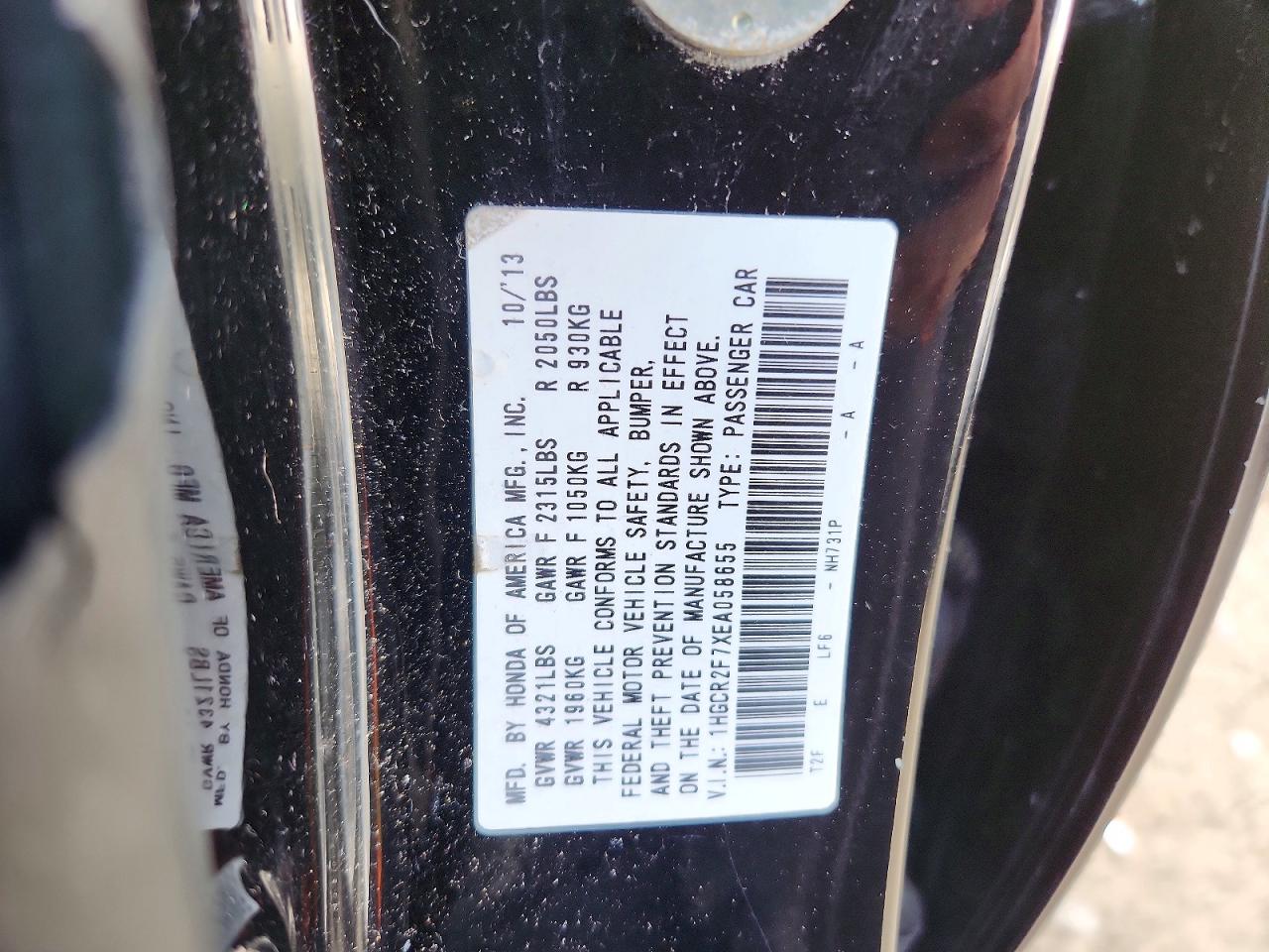 Honda Accord Ex