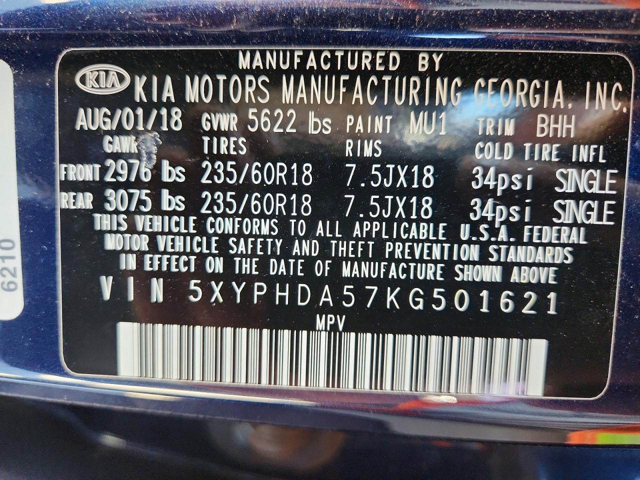 Kia Sorento Ex V6