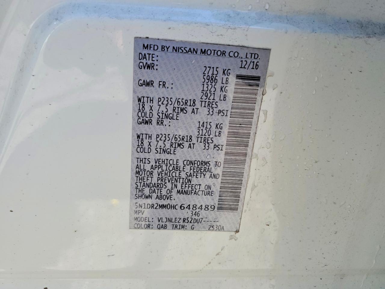 Nissan Pathfinder Sv