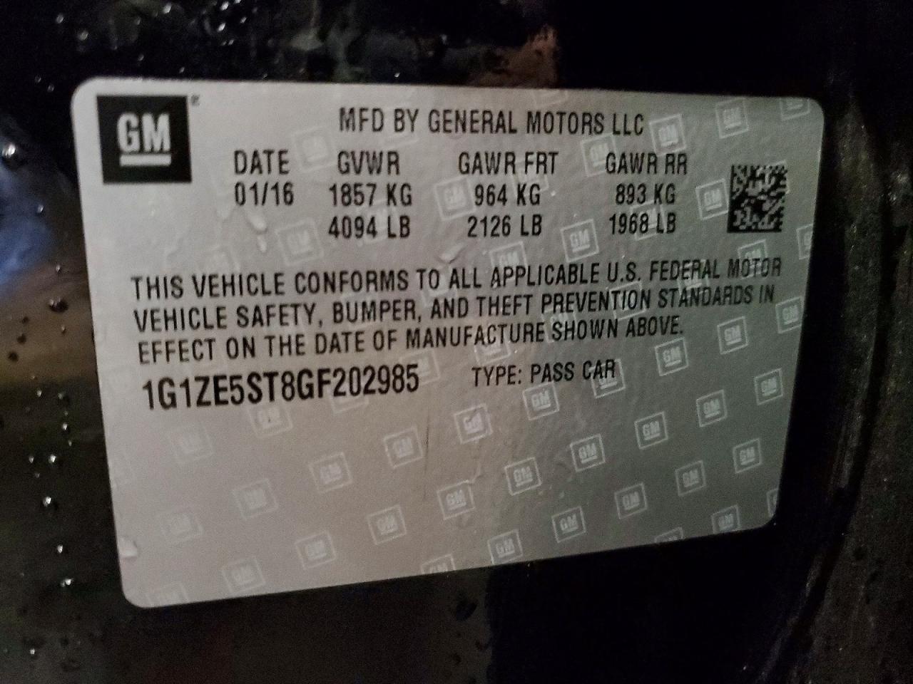 Chevrolet Malibu Lt