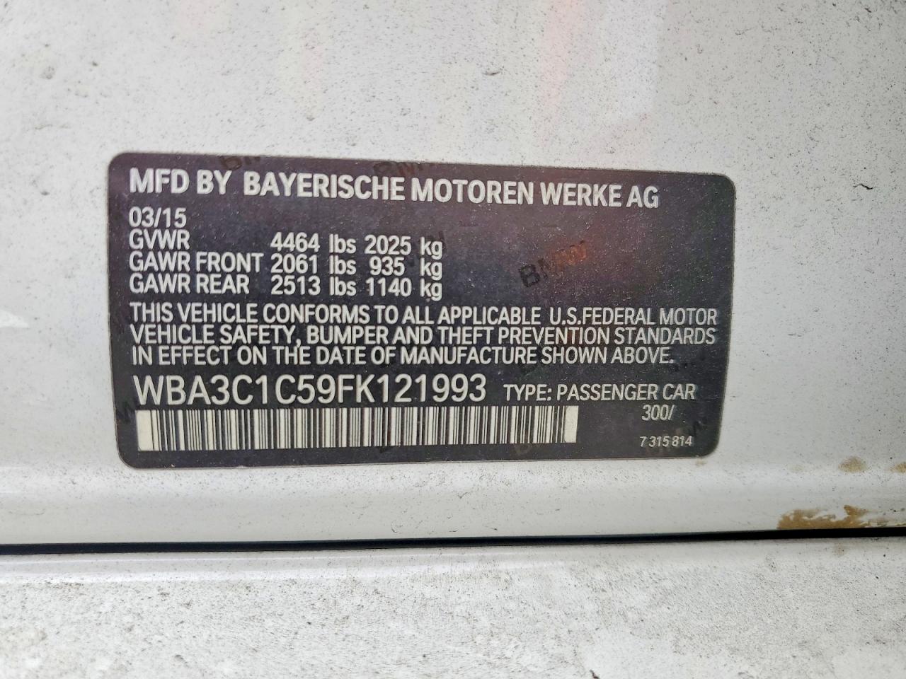 BMW 3 Series I Sulev