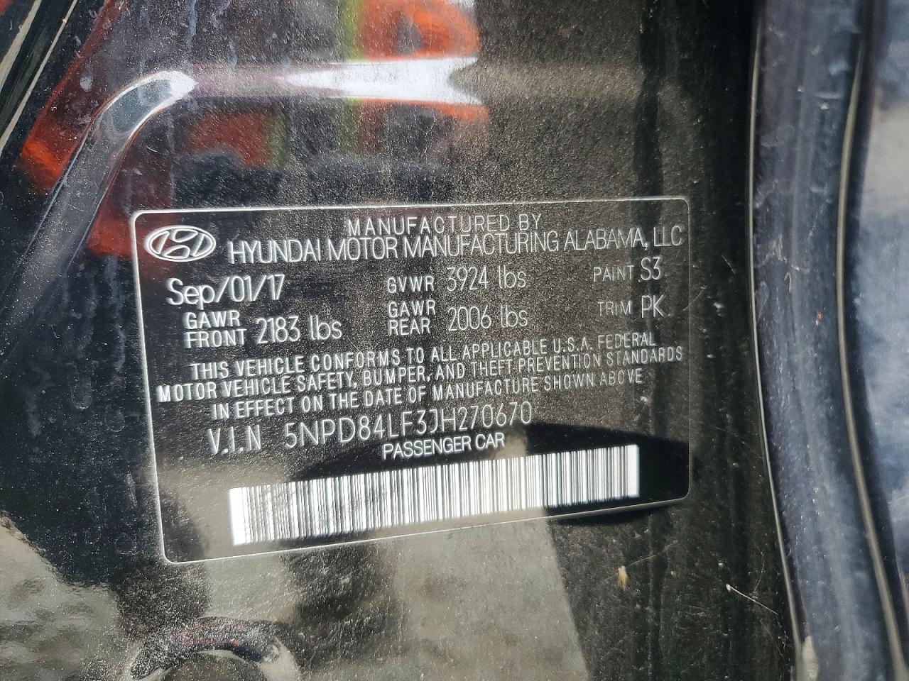 Hyundai ELANTRA Sel