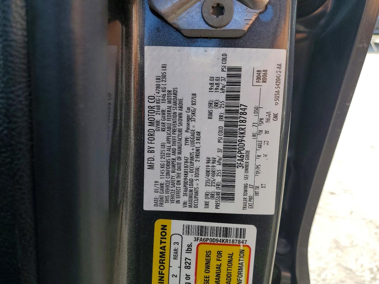 Ford Fusion Titanium