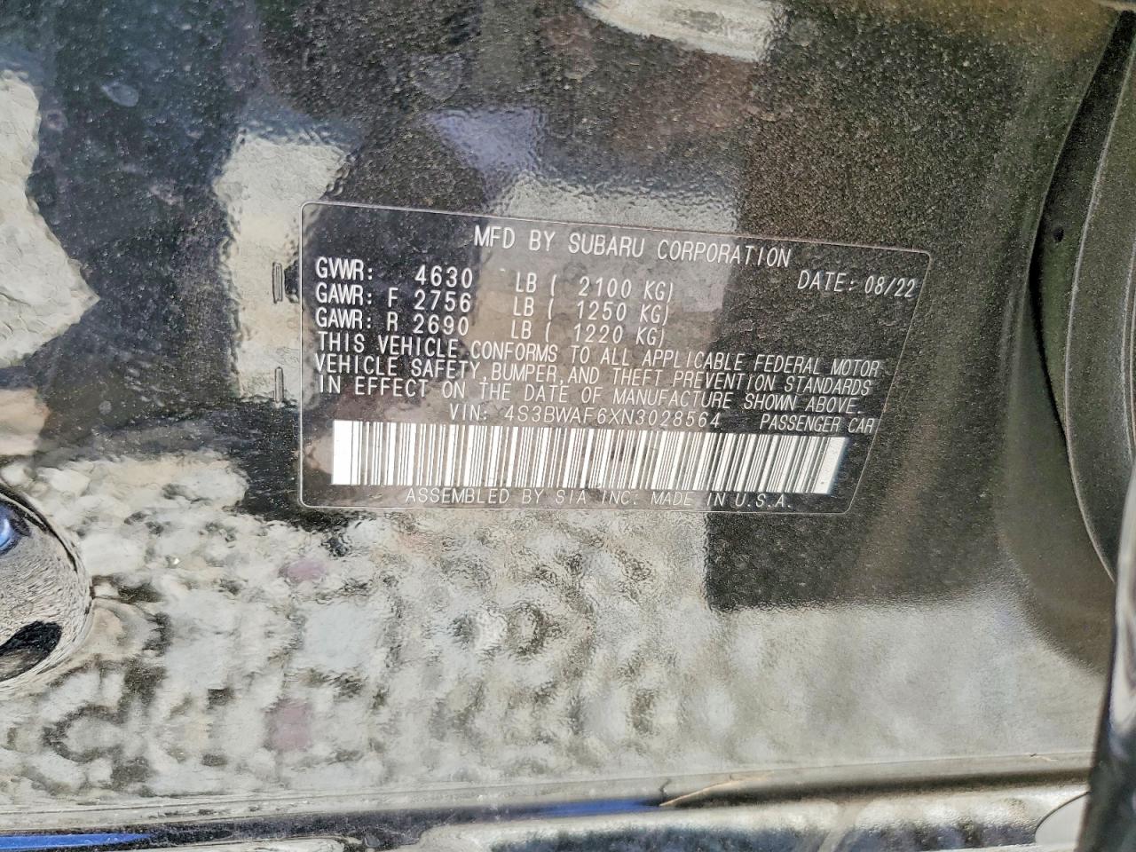 Subaru Legacy Premium