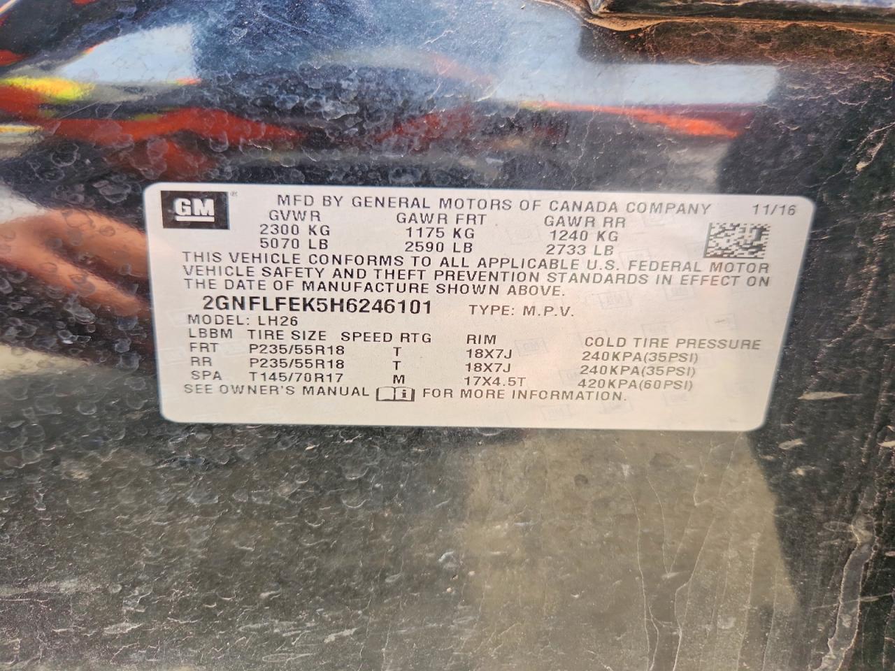 Chevrolet Equinox Lt