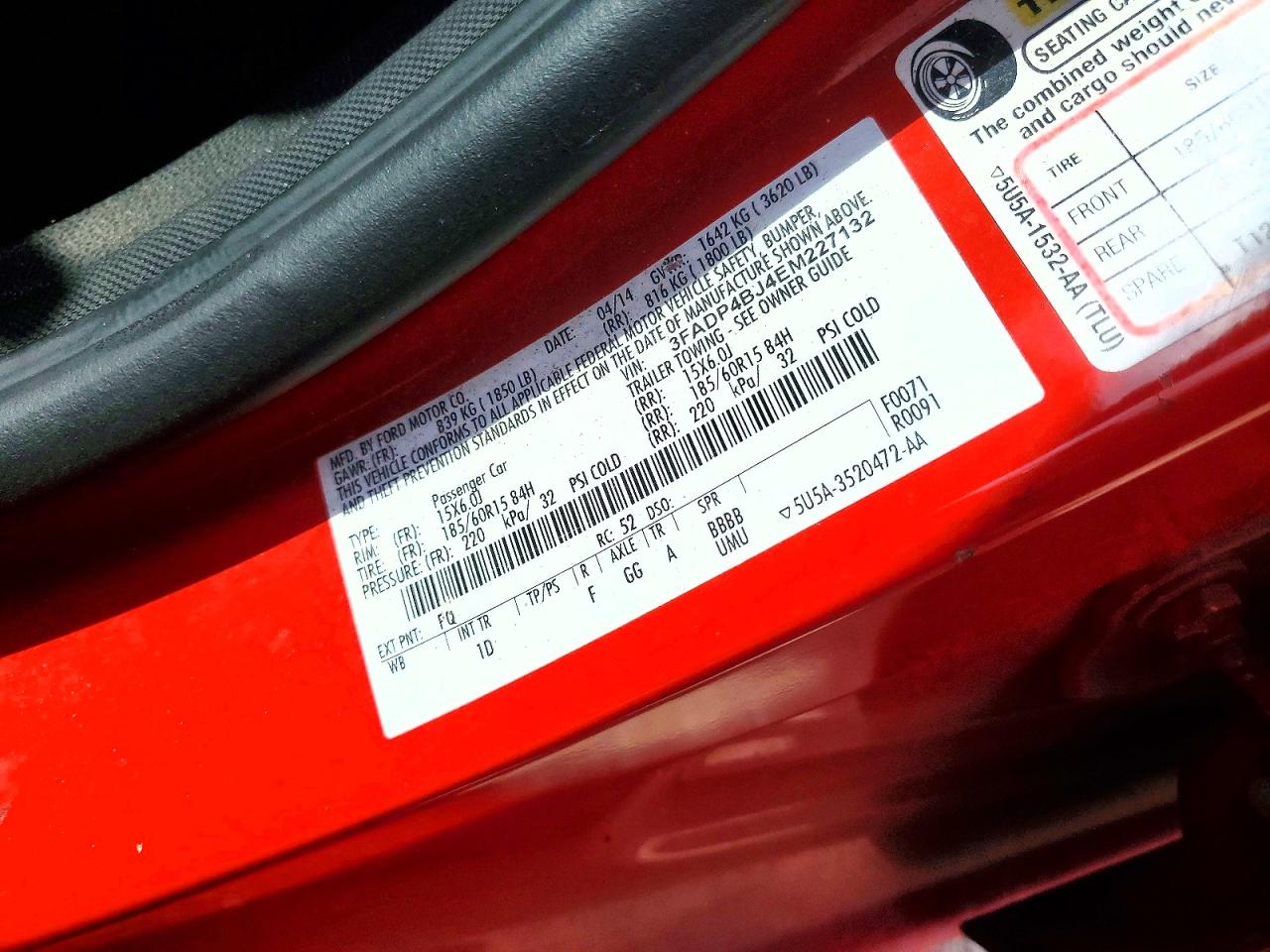 Ford Fiesta Se
