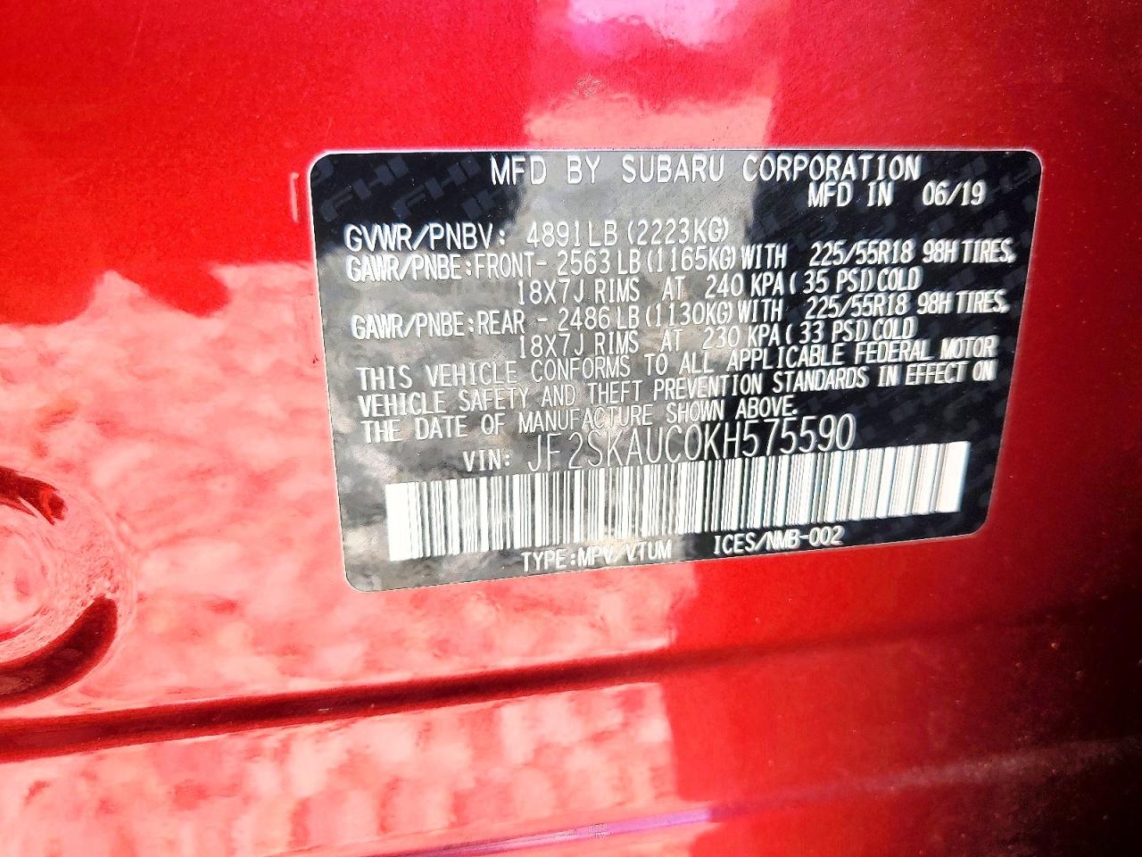 Subaru Forester Limited