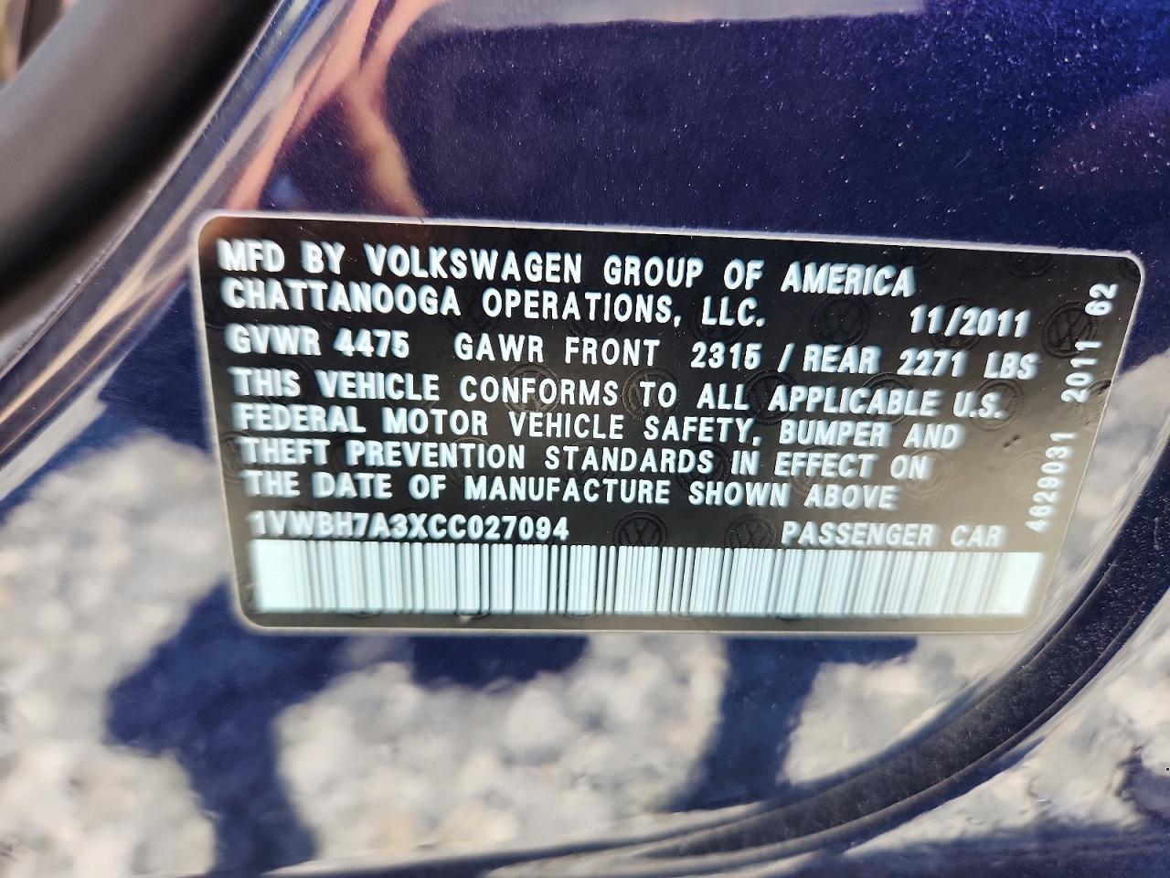Volkswagen Passat Se