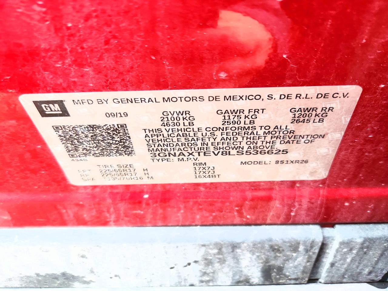 Chevrolet Equinox Lt