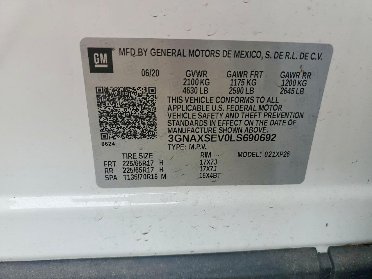 Chevrolet Equinox Ls
